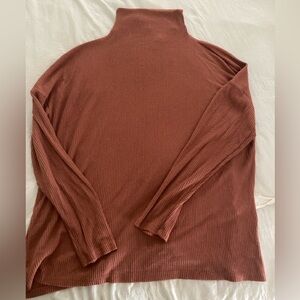 A NEW DAY MOCK NECK LONG SLEEVE TOP